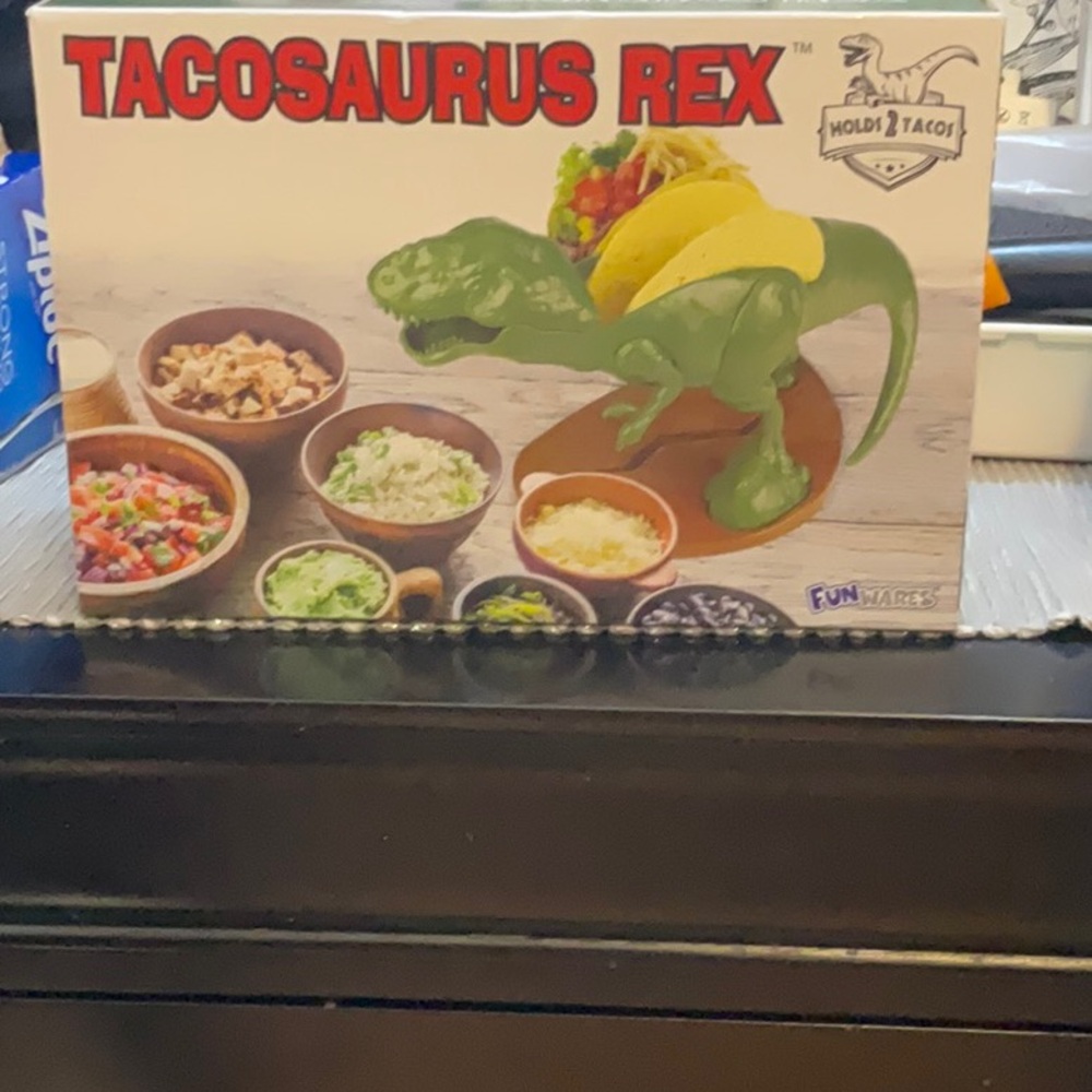 Tacosaurus Rex Taco Holder - Green